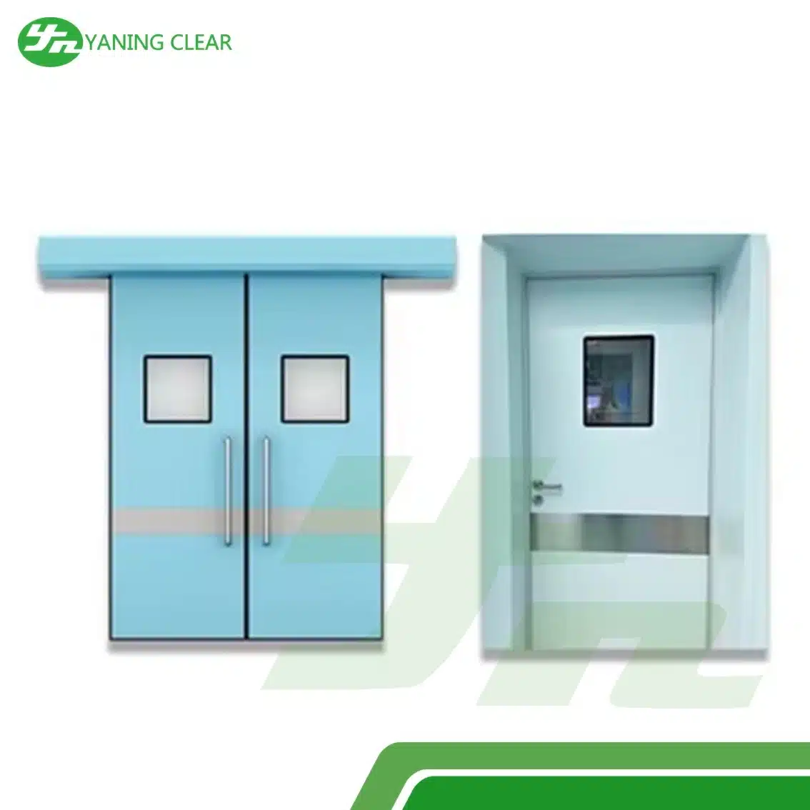CE Standard Hospital Medical Airtight Automatic Sliding Door For Operating Room (2)