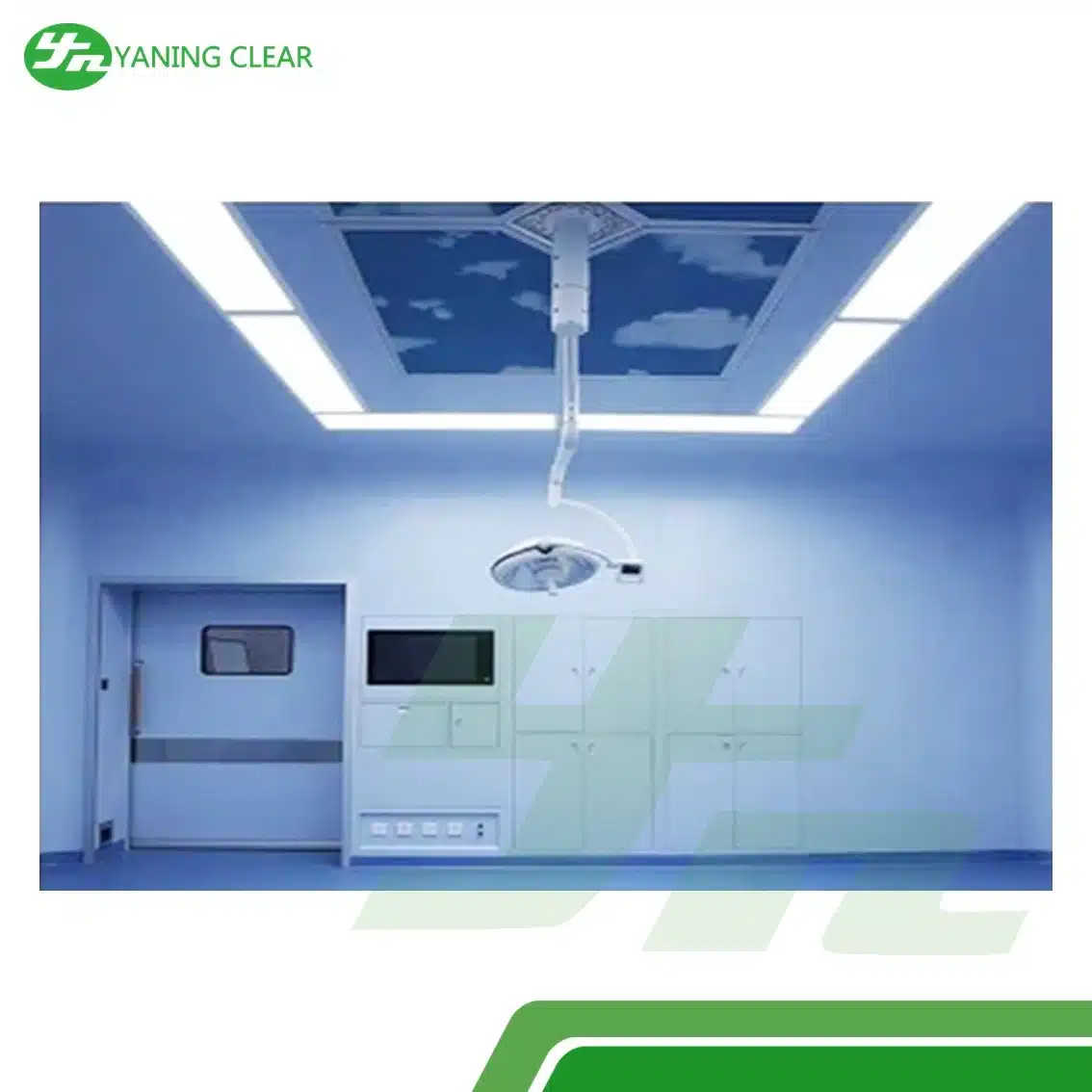Clean Room Partition Wall Operating Room Antibacterial Electrolytic Plate For Hospital (2)