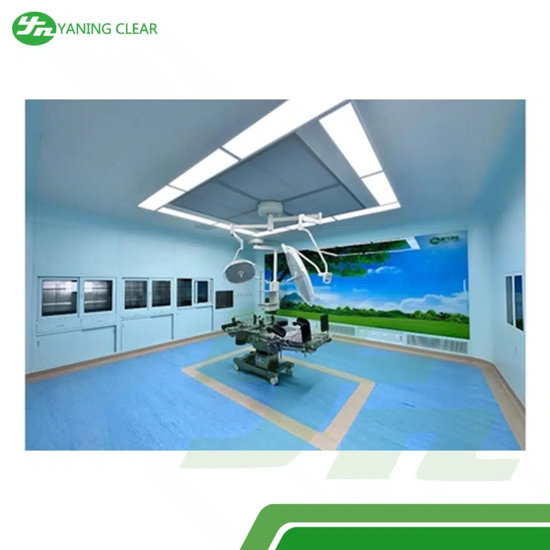 Corrosion Resistant Yaning Laminar Air Flow Ceiling for Operating Room in Hospital Class 1000 (1)