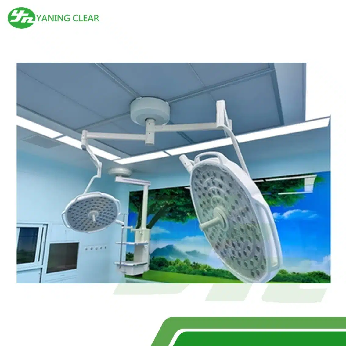 Corrosion Resistant Yaning Laminar Air Flow Ceiling for Operating Room in Hospital Class 1000 (2) Laminar air flow ceiling kelas kebersihan 1.000 untuk rumah sakit