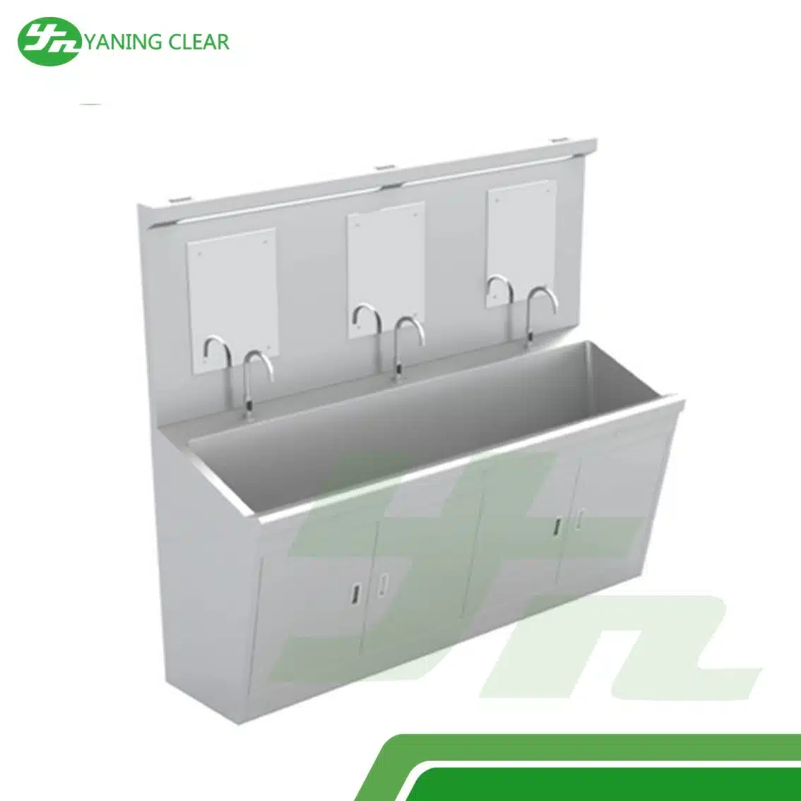 Custom Hospital Medical Hand Wash Sink Full Stainless Steel 304 Material (4)