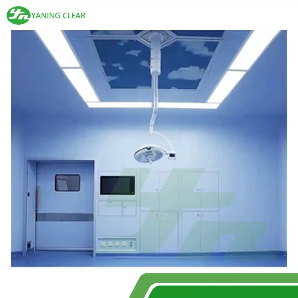 Customizable Operation Room Wall , Modular Cleanroom Wall Partitions For Hospital (2)