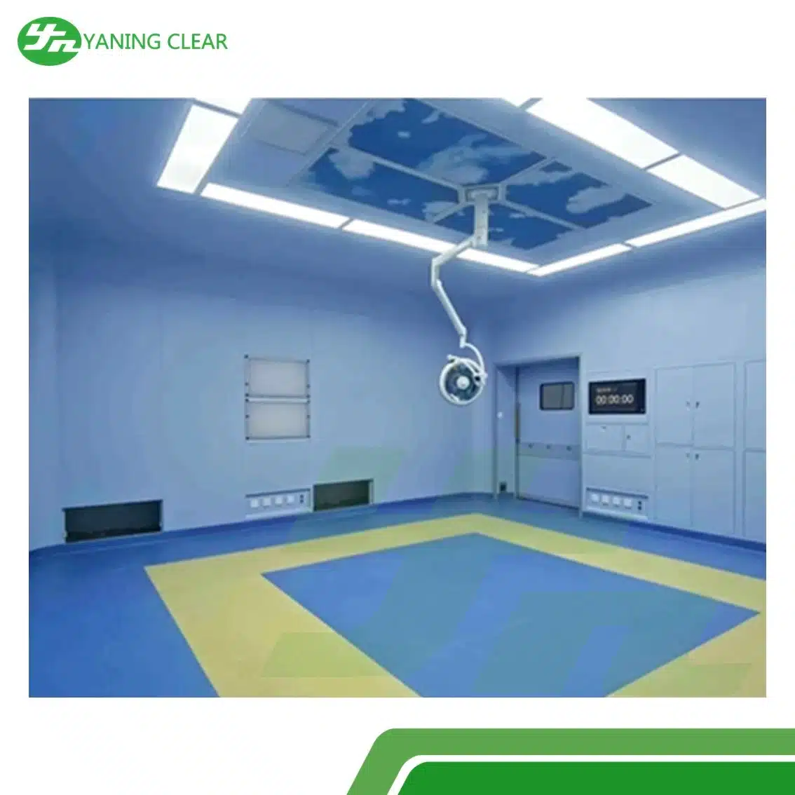 Customizable Operation Room Wall , Modular Cleanroom Wall Partitions For Hospital (6)