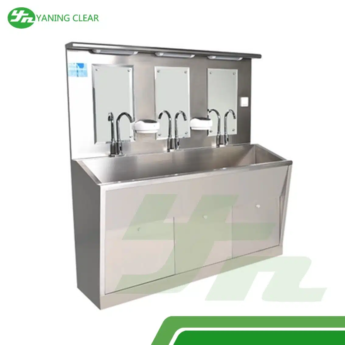 Dental Furniture Single Person 550550850mm Washing Hand Sink Industrial Stainless Steel Sink (1)