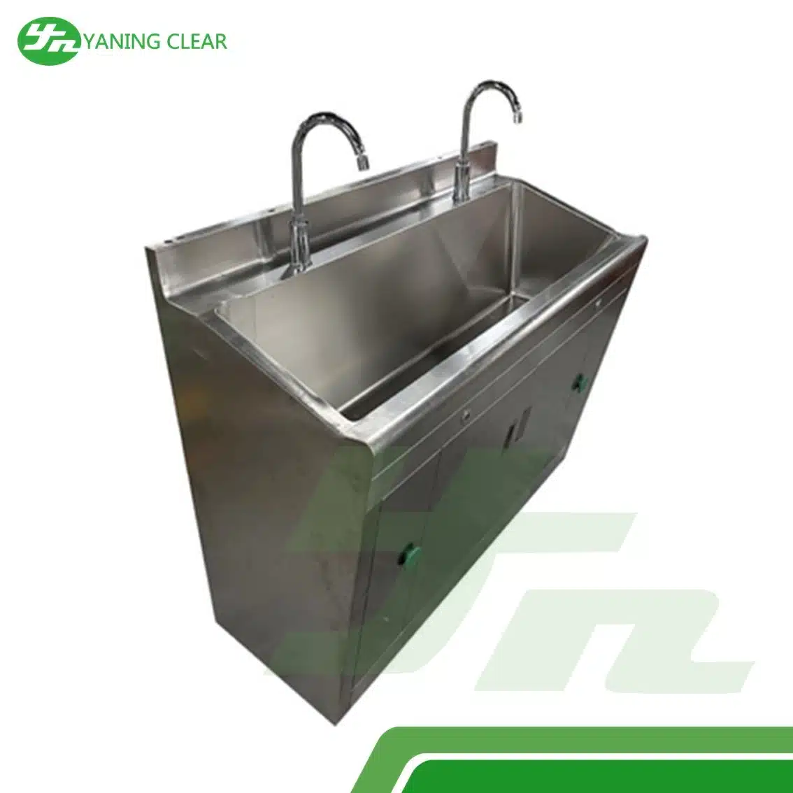 Dental Furniture Single Person 550550850mm Washing Hand Sink Industrial Stainless Steel Sink (6)