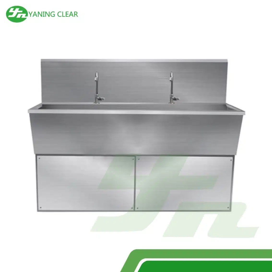 GMP Standard Hosiptal Stainless Steel Scrub Sink Fully Automatic Hand Washing Sink (3)