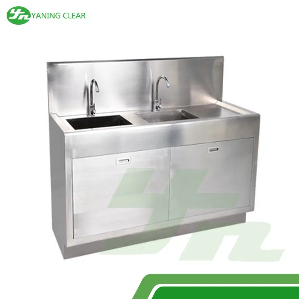 GMP Standard Hosiptal Stainless Steel Scrub Sink Fully Automatic Hand Washing Sink (6)