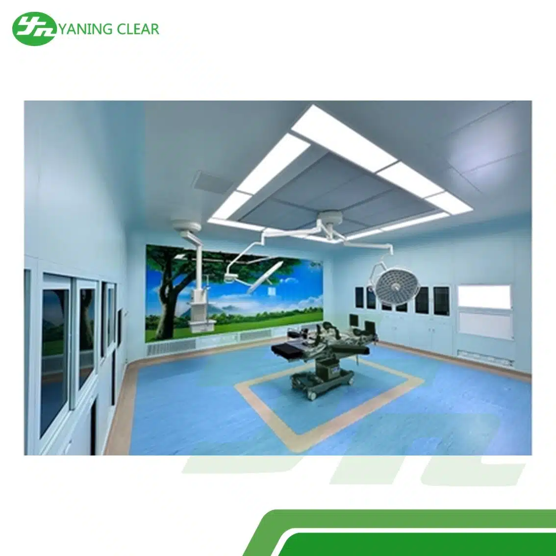 Hospital Stainless Steel Modular Wall Panel Quick Install Operating Theater (6)