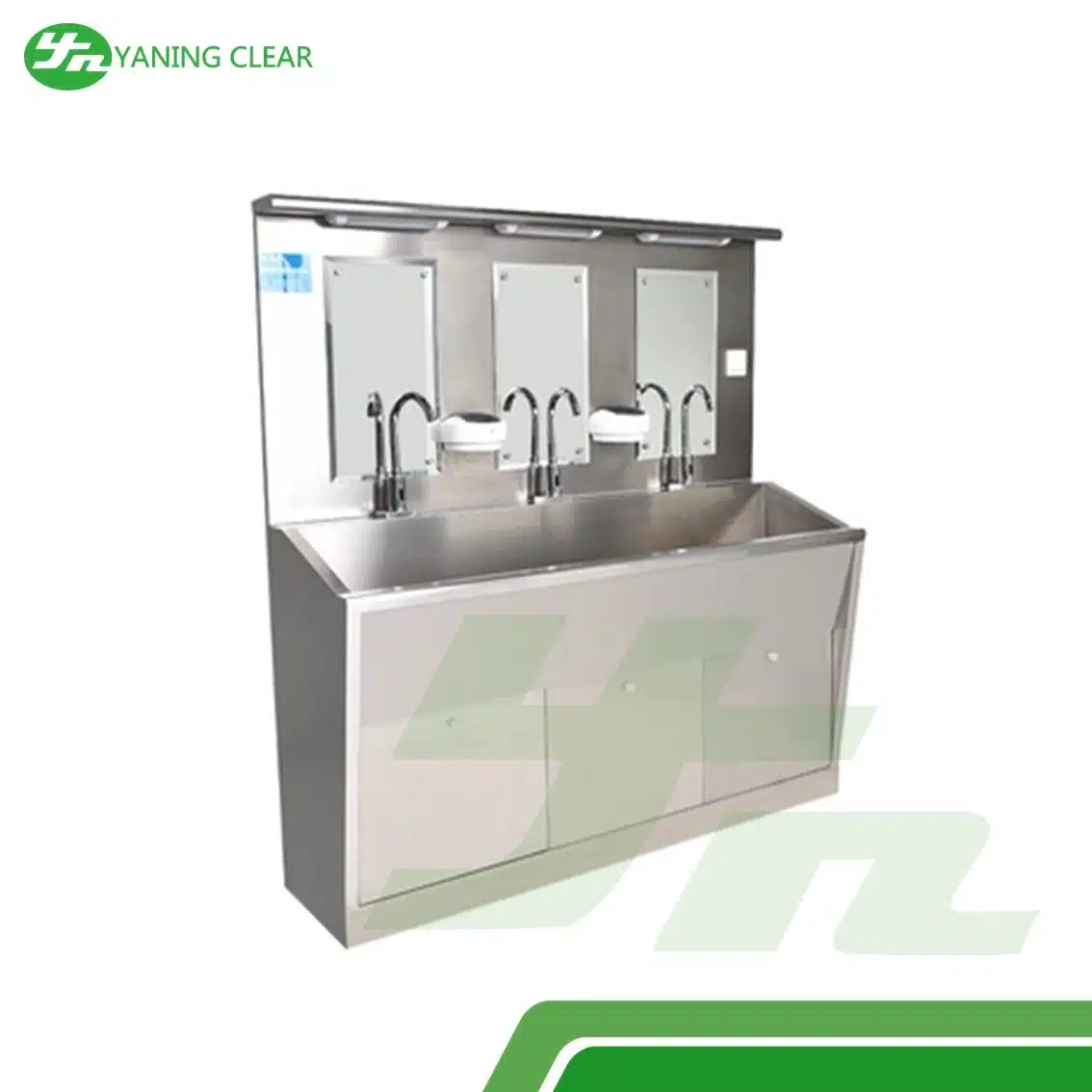 Laboratory 304 Stainless Steel Hand Wash Sink Multifunction Table Sampling With Stretchable Faucet (1)