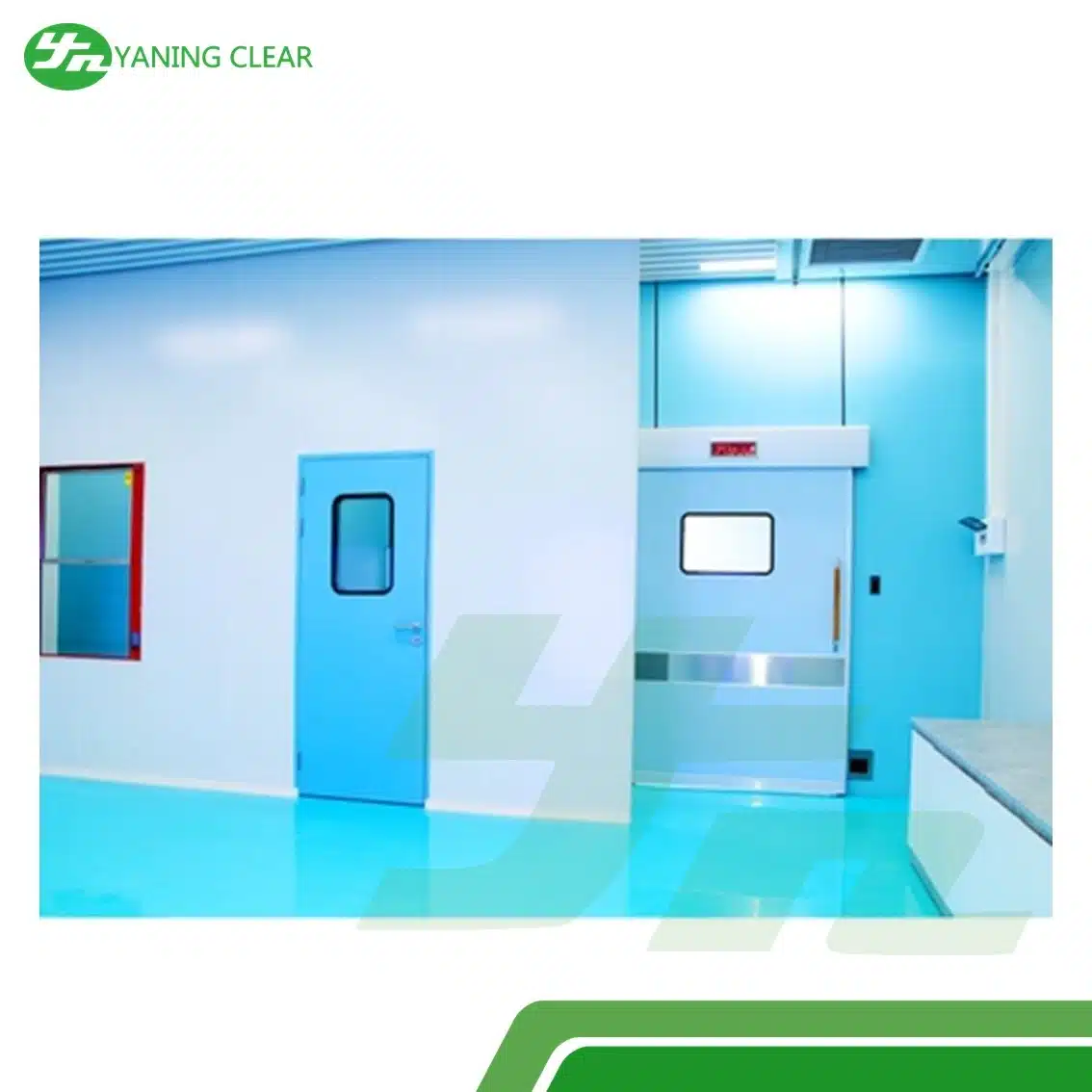 Modular Operating Room Hospital Clean Room Surgical Room Hermetic Manual Swing Doors (1) Ruang operasi modular kedap udara untuk rumah sakit