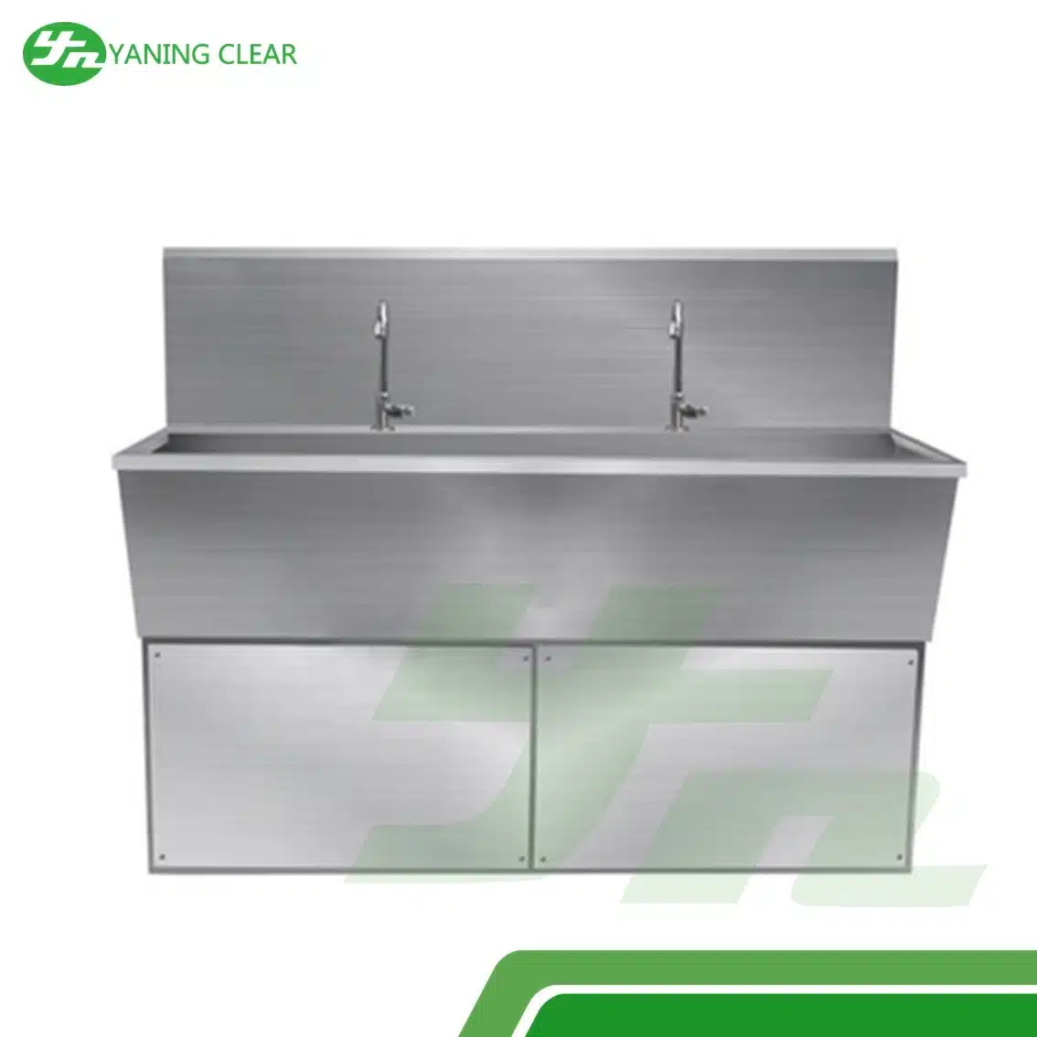 One Person Stainless Steel Medical Hand Wash Sink With Hand Dryer For Food Industry (1)