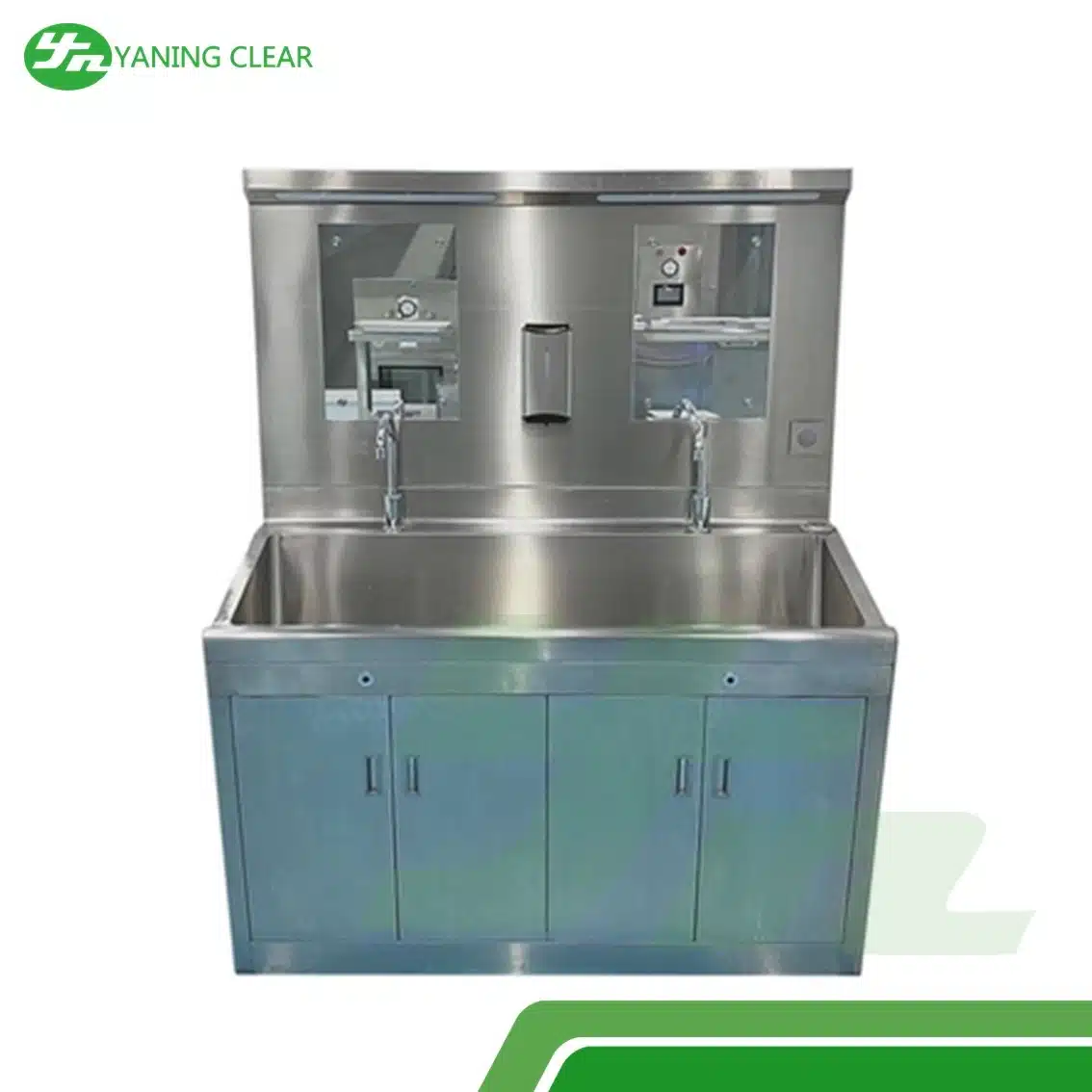 Rust-proof Hand Washing Surgical Scrub Sink Stainless Steel Material with Sensor Faucet for Hospital (1)