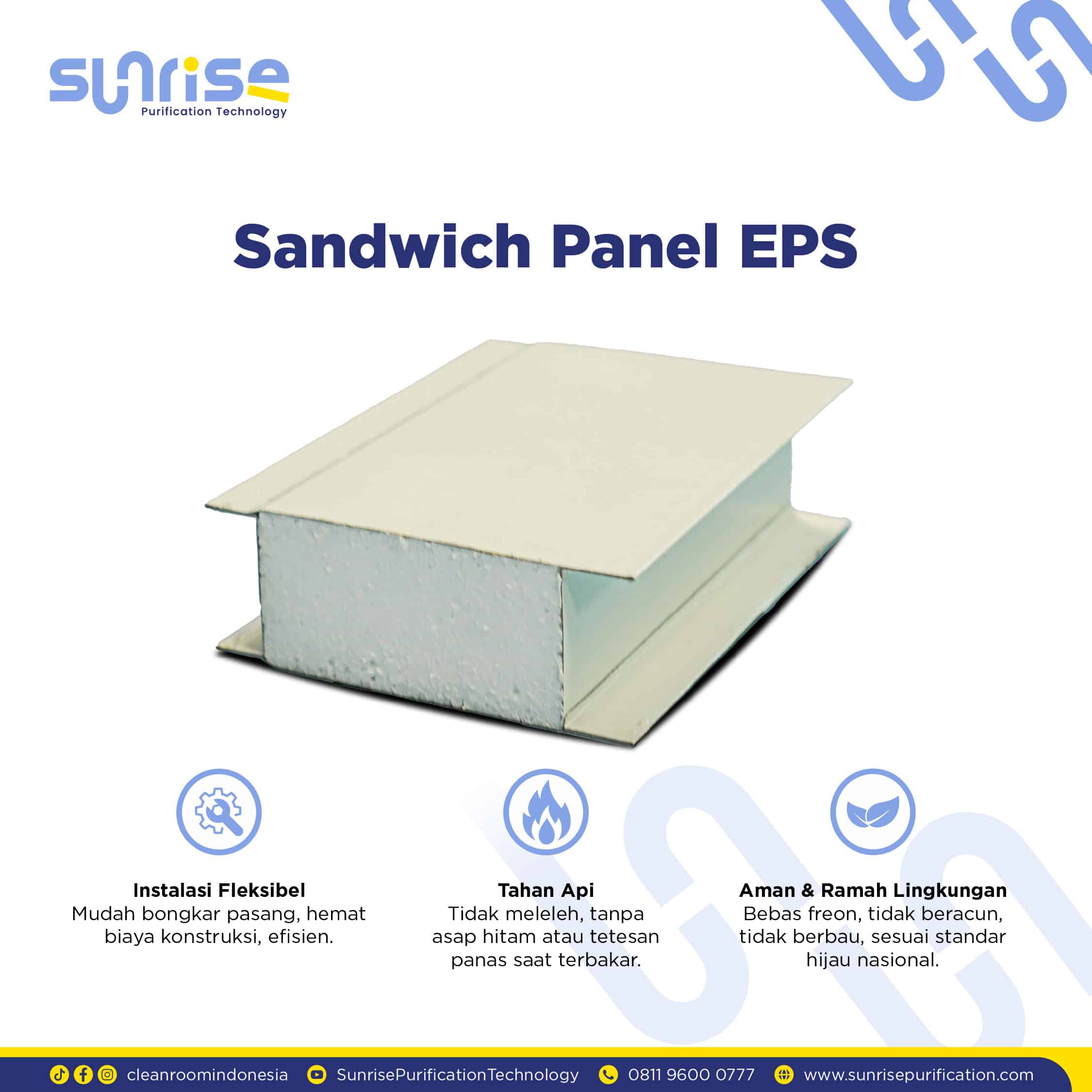 Sandwich Panel EPS Fire Retardant