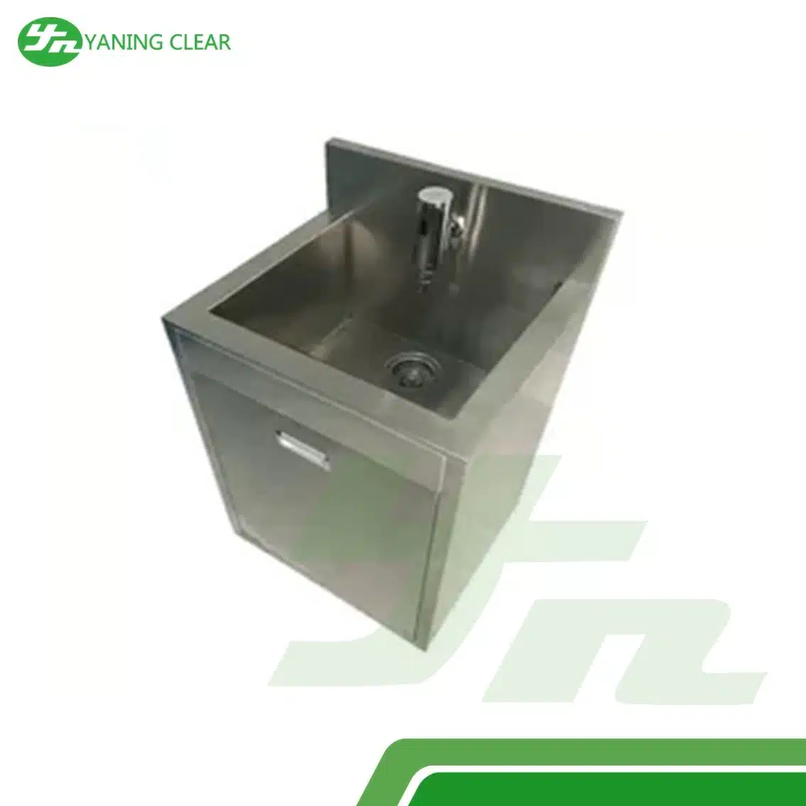 Single Person Use SS Medical Hand Wash Sink with Splash - Proof Sensor (3)