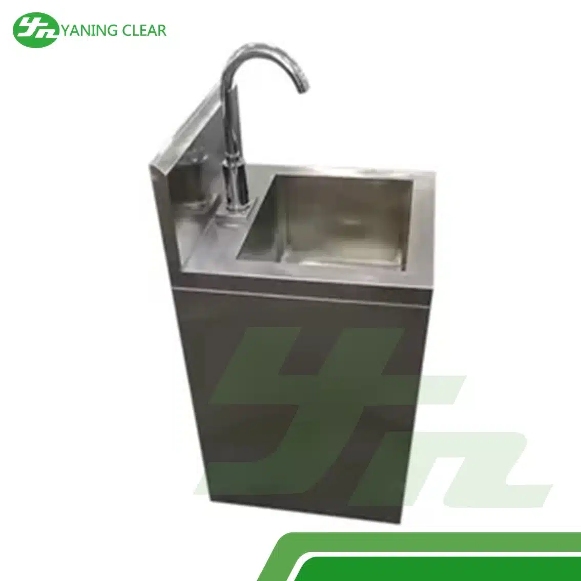 Single Seat Hospital AC 220 V50 Hz Medical Hand Wash Sink industrial stainless steel sink (2) Scrub sink cuci tangan stainless steel untuk rumah sakit