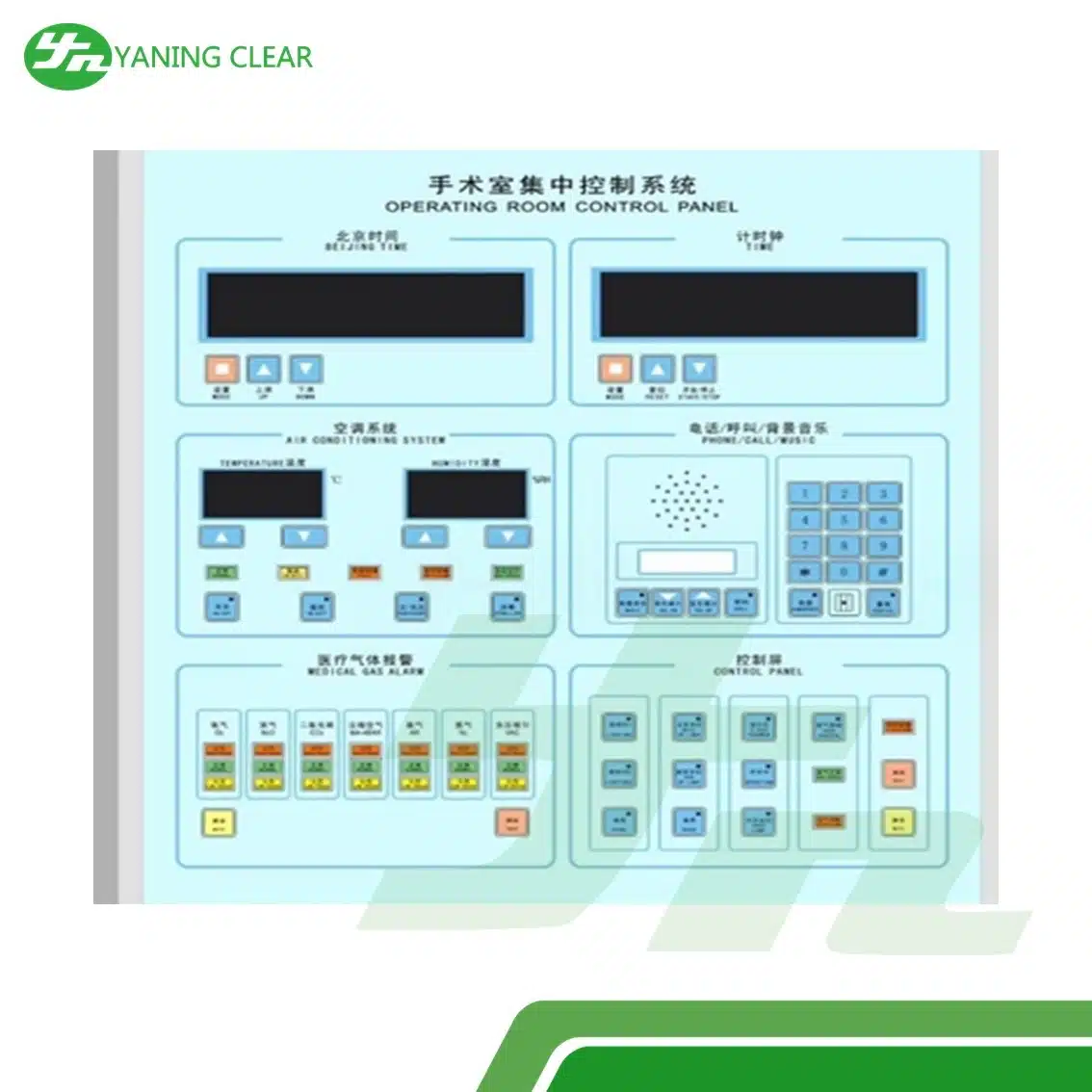 Six Unit Intelligent LCD Operating Theatre Control Panel Surgeon Control Panel For Hospital (6)