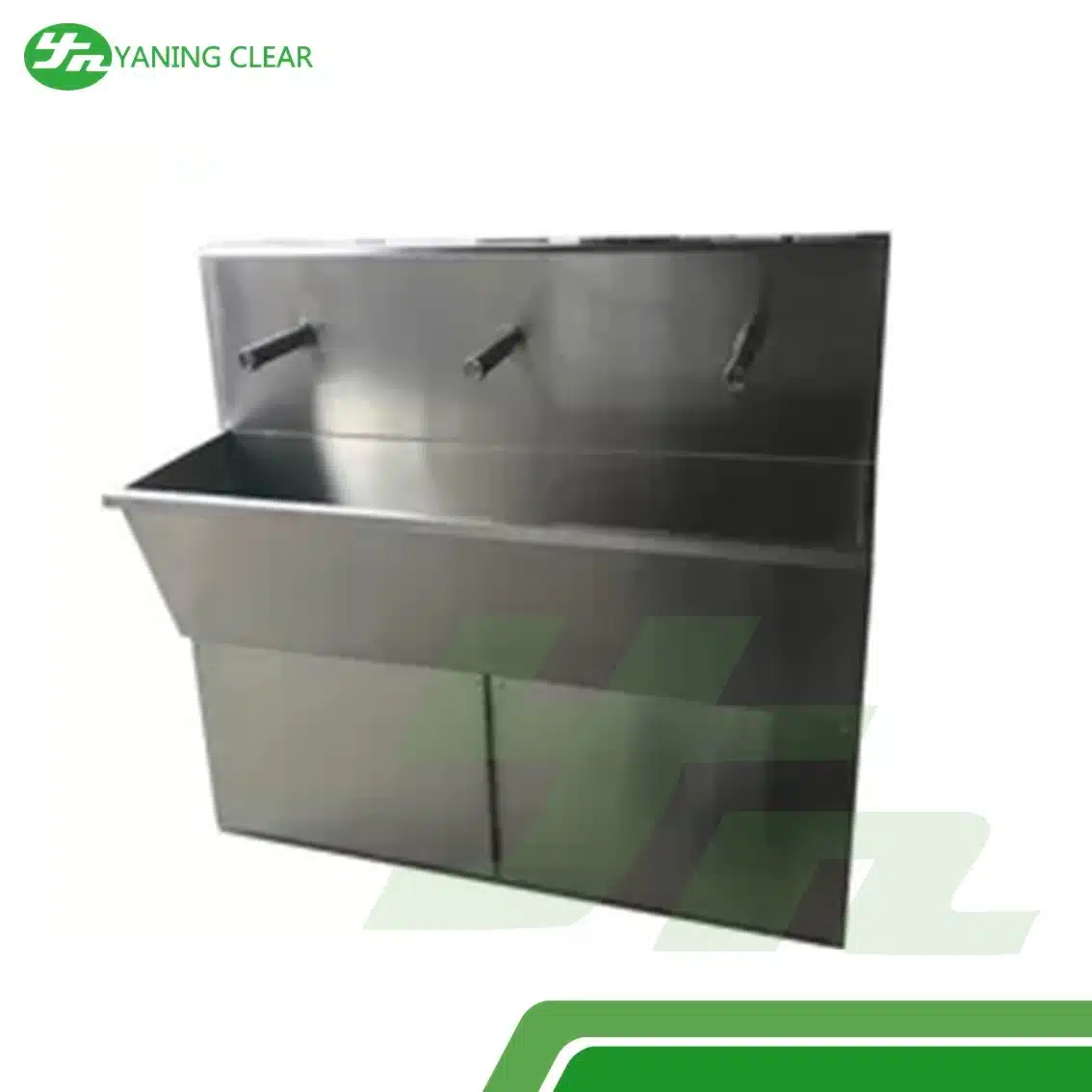 Stainless Steel Medical Hand Wash Sink Vertical Sensor Faucet For Clean Room (1) Scrub sink cuci tangan stainless steel berkeran sensor otomatis untuk rumah sakit