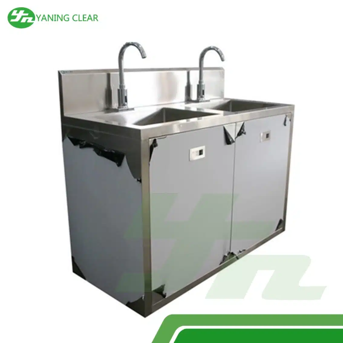 Water Supply Equipment Stainless Steel 150W Medical Hand Wash Sink
