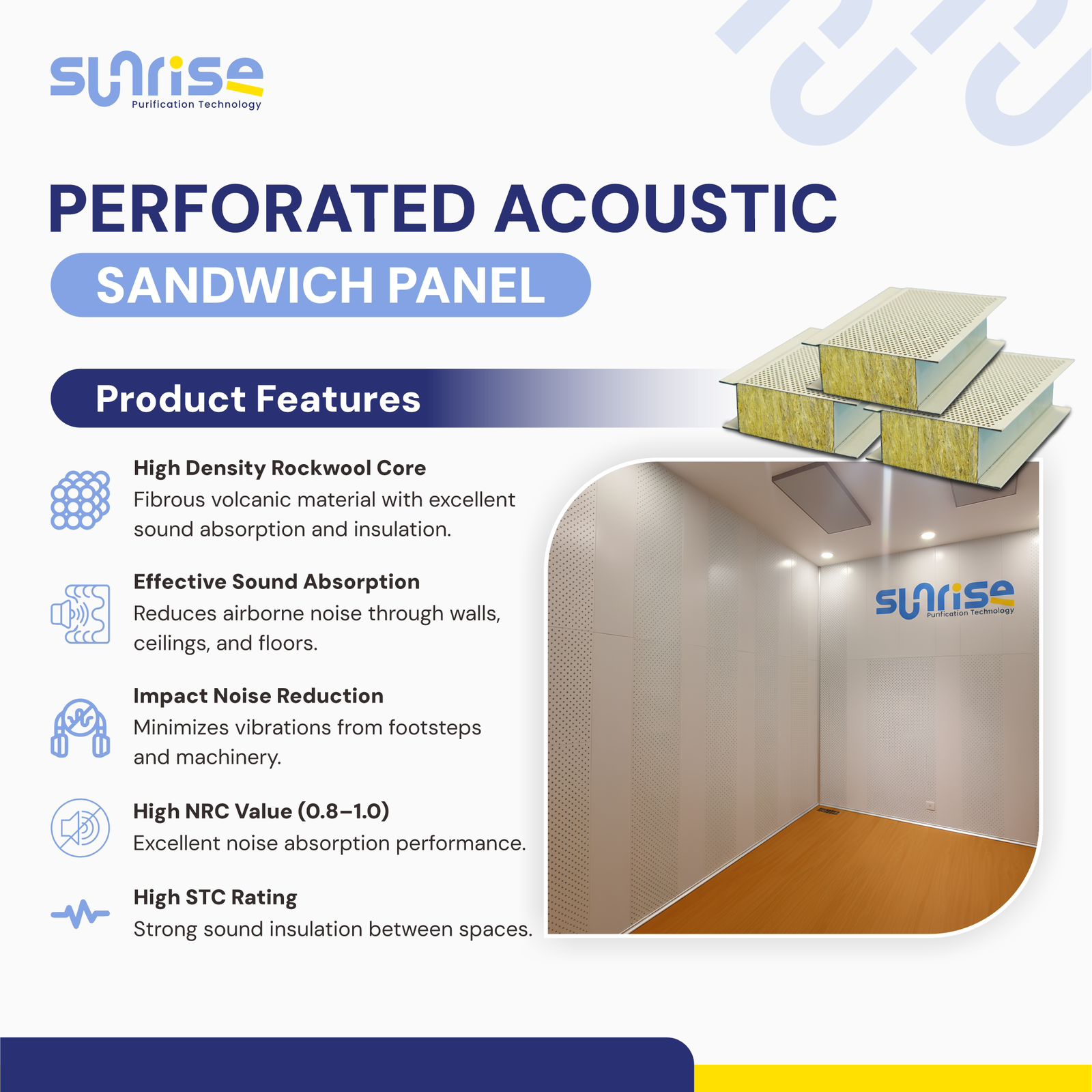 Akustik Sandwich Panel sandwich panel untuk kandang ternak