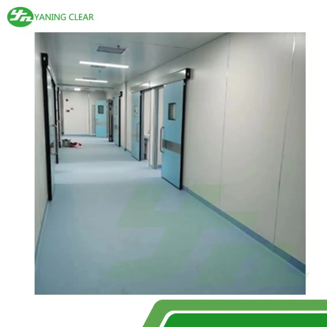 YANING Automatic Sensor Swing Operating Room Door Airtight Sliding Hospital Door (1)
