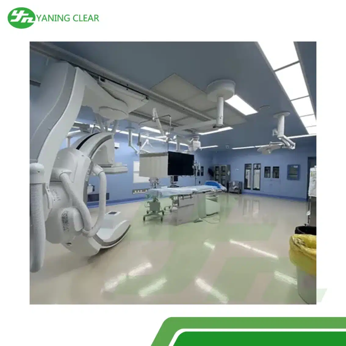 Yaning One-Stop Service Hospital PVC Modular Operation Theatre Wall Panel Boards Modular Surgical Procedure Operating Room (3)