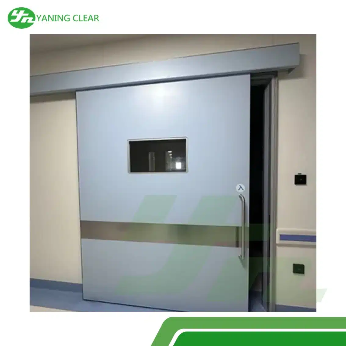 Yaning Operating room Hermetic Door airtight Door various colour Operating room door (1) Pintu cleanroom kedap udara untuk ruang bersih