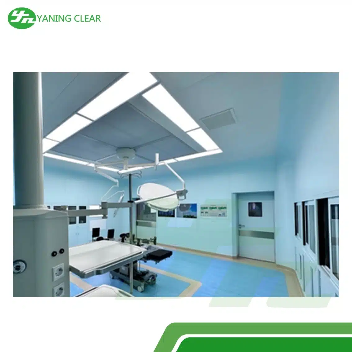 Yaning Quick-install Modular Cleanroom Wall Panels Operation Room Wall Panel For Hospital Surgical Room (1)