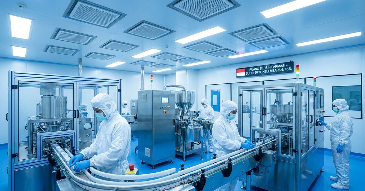 Standar CPOB dan Persyaratan Cleanroom untuk Industri Farmasi di Indonesia