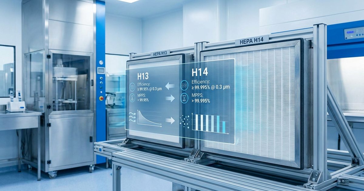 Perbedaan HEPA Filter H13 vs H14: Kapan Pakai yang Mana?