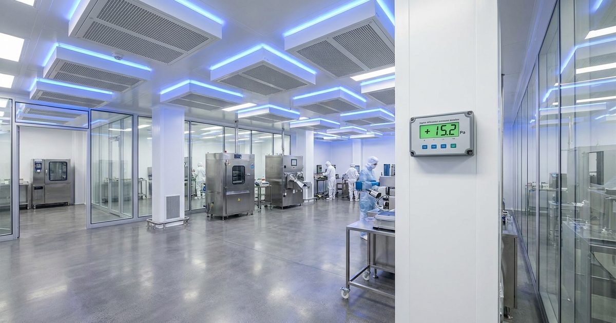 Panduan Memonitor dan Mengontrol Tekanan Diferensial Cleanroom