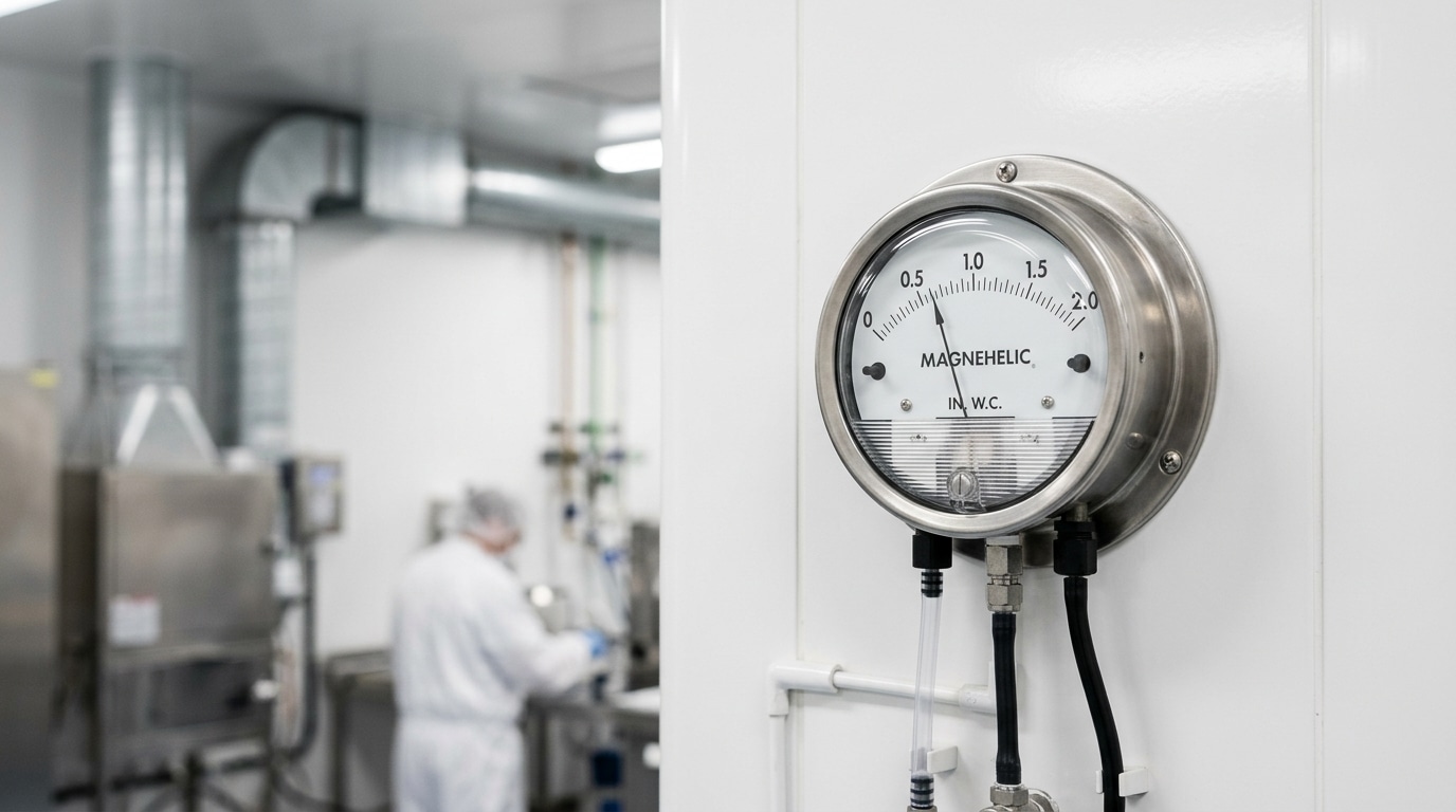 Sampul artikel Magnehelic Gauge (Differential Pressure Gauge) Cleanroom: Fungsi, Cara Kerja & Cara Pilih